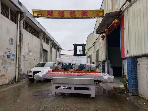 全自动2400型岩板数控三刀切割机
